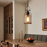 Lumen Morris Metal Glass Pendant