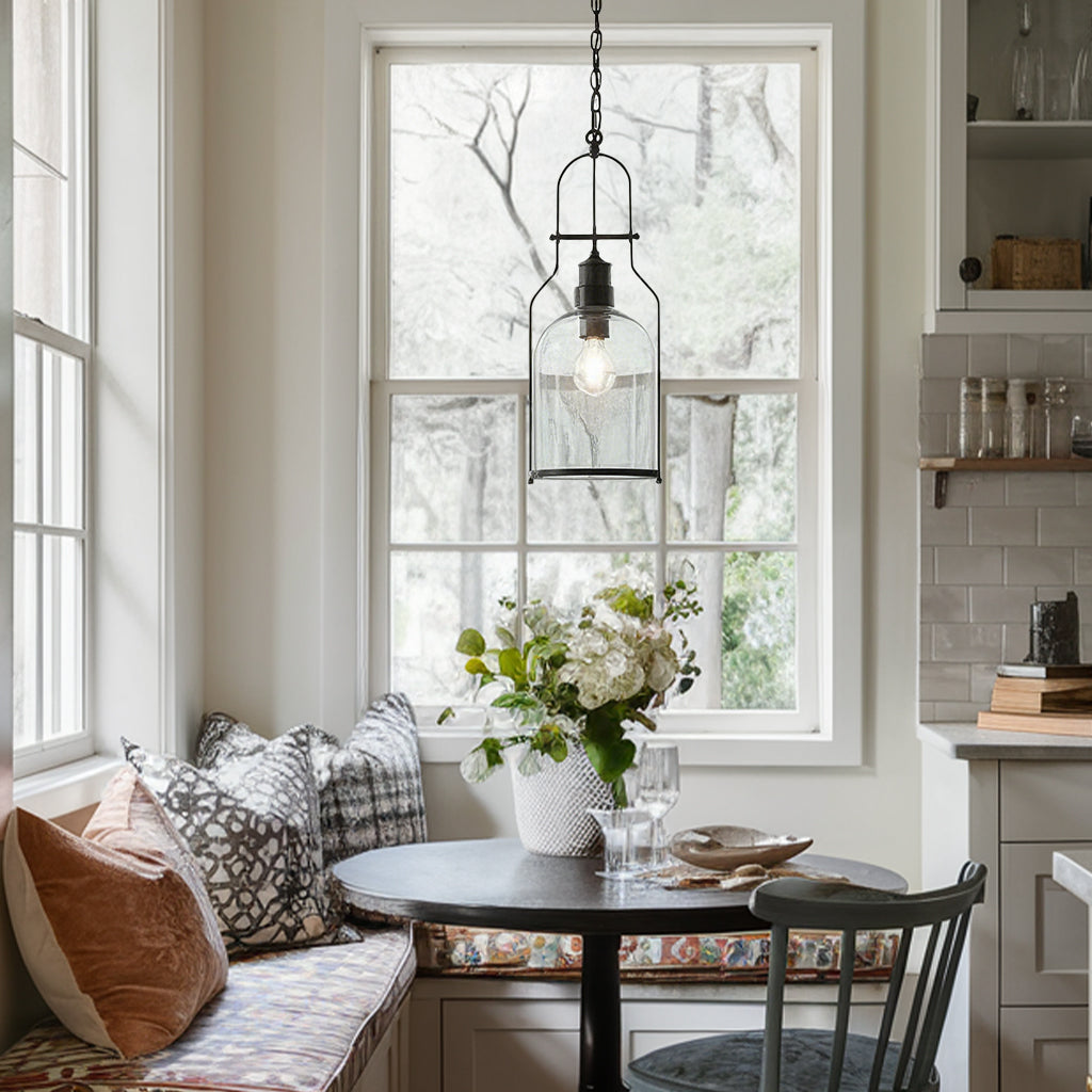 Lumen Morris Metal Glass Pendant