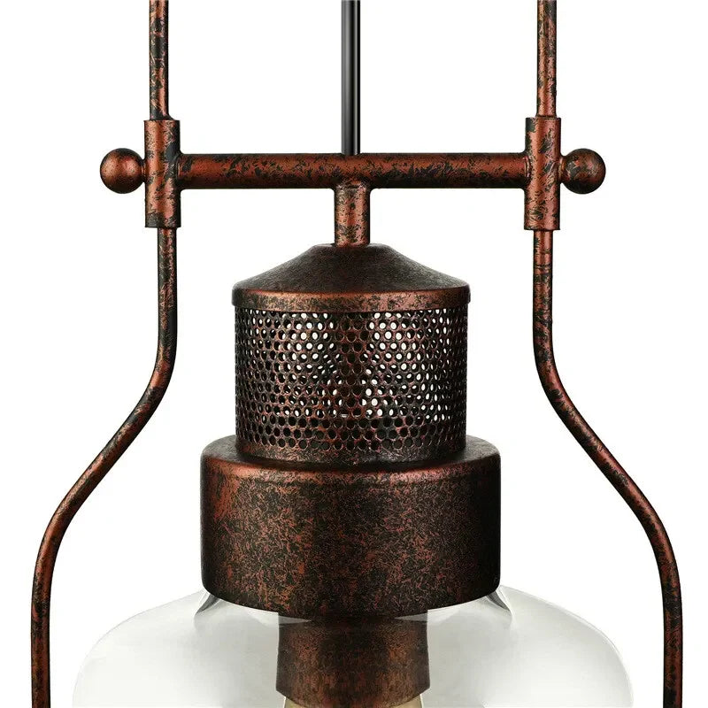 Lumen Morris Metal Glass Pendant