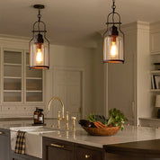 Lumen Morris Metal Glass Pendant