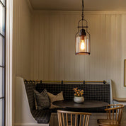 Lumen Morris Metal Glass Pendant