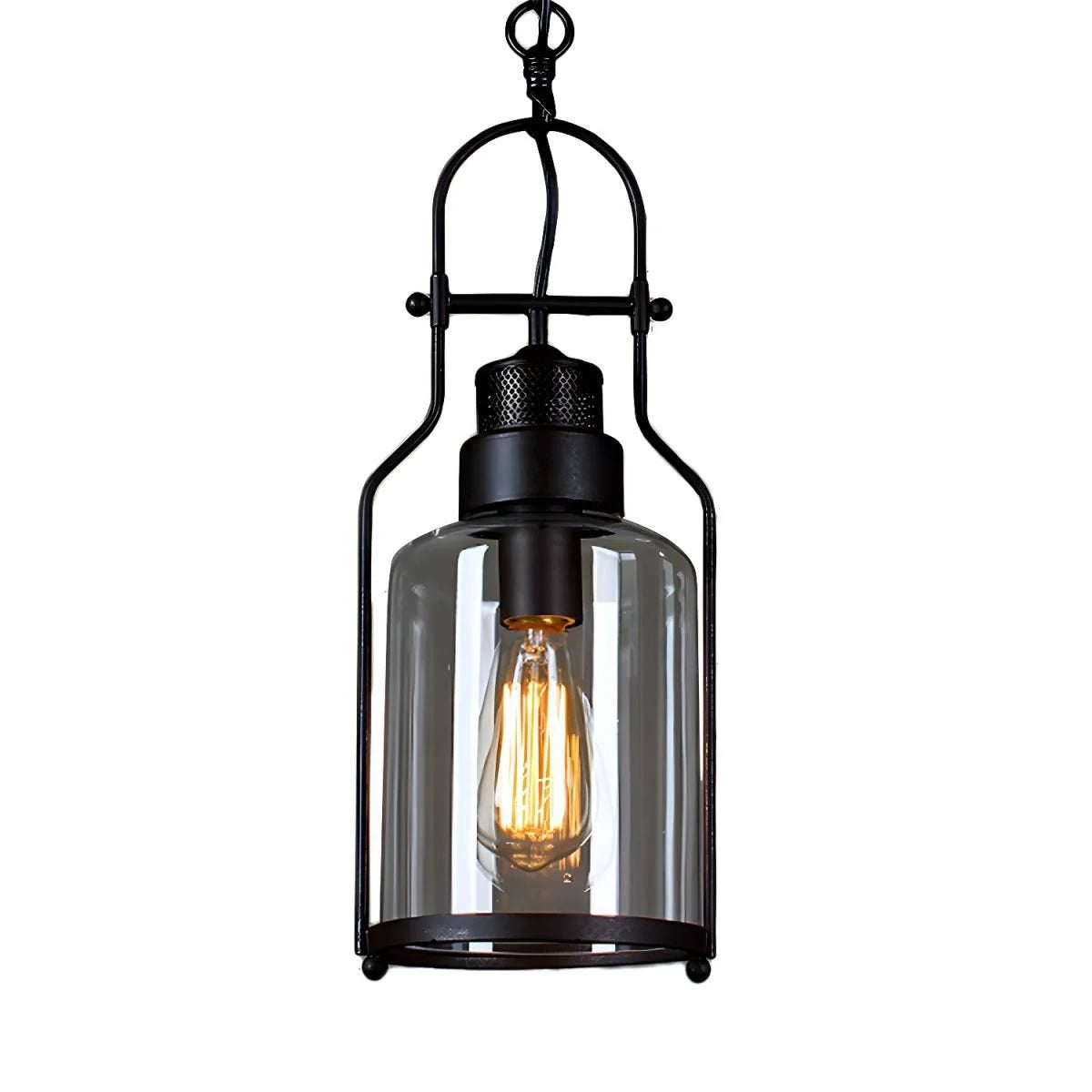 Lumen Morris Metal Glass Pendant