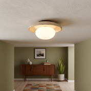 Lumen Mylie Travertine Ceiling Lamp