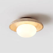 Lumen Mylie Travertine Ceiling Lamp