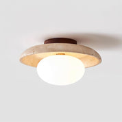 Lumen Mylie Travertine Ceiling Lamp