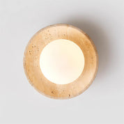 Lumen Mylie Travertine Ceiling Lamp