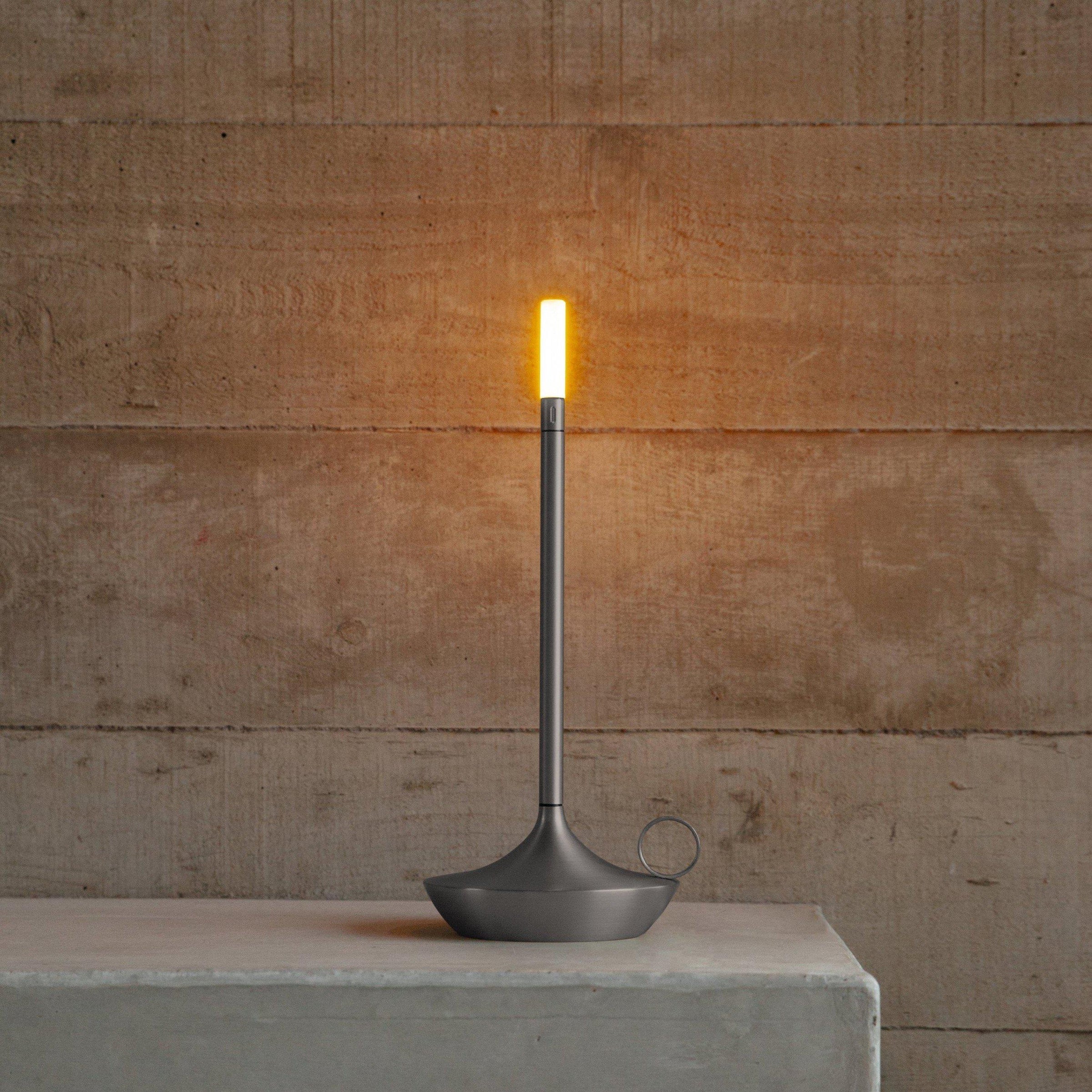 Lumen Nordic Candlestick Table Lamp