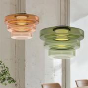 Lumen Carla Bauhaus Glass Pendant Light