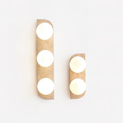 Lumen Neptune Travertine Wall Lamp