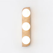 Lumen Neptune Travertine Wall Lamp