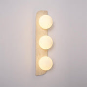Lumen Neptune Travertine Wall Lamp