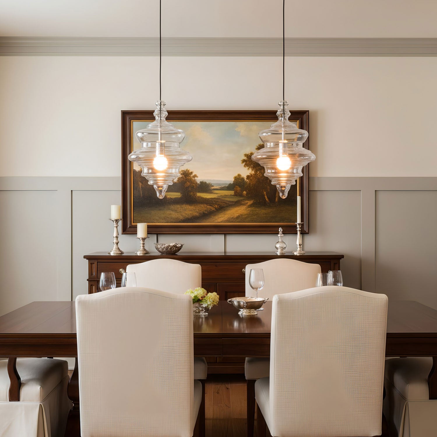 Lumen Glory Glass Pendant Light