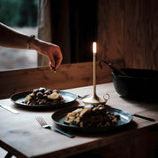 Lumen Nordic Candlestick Table Lamp