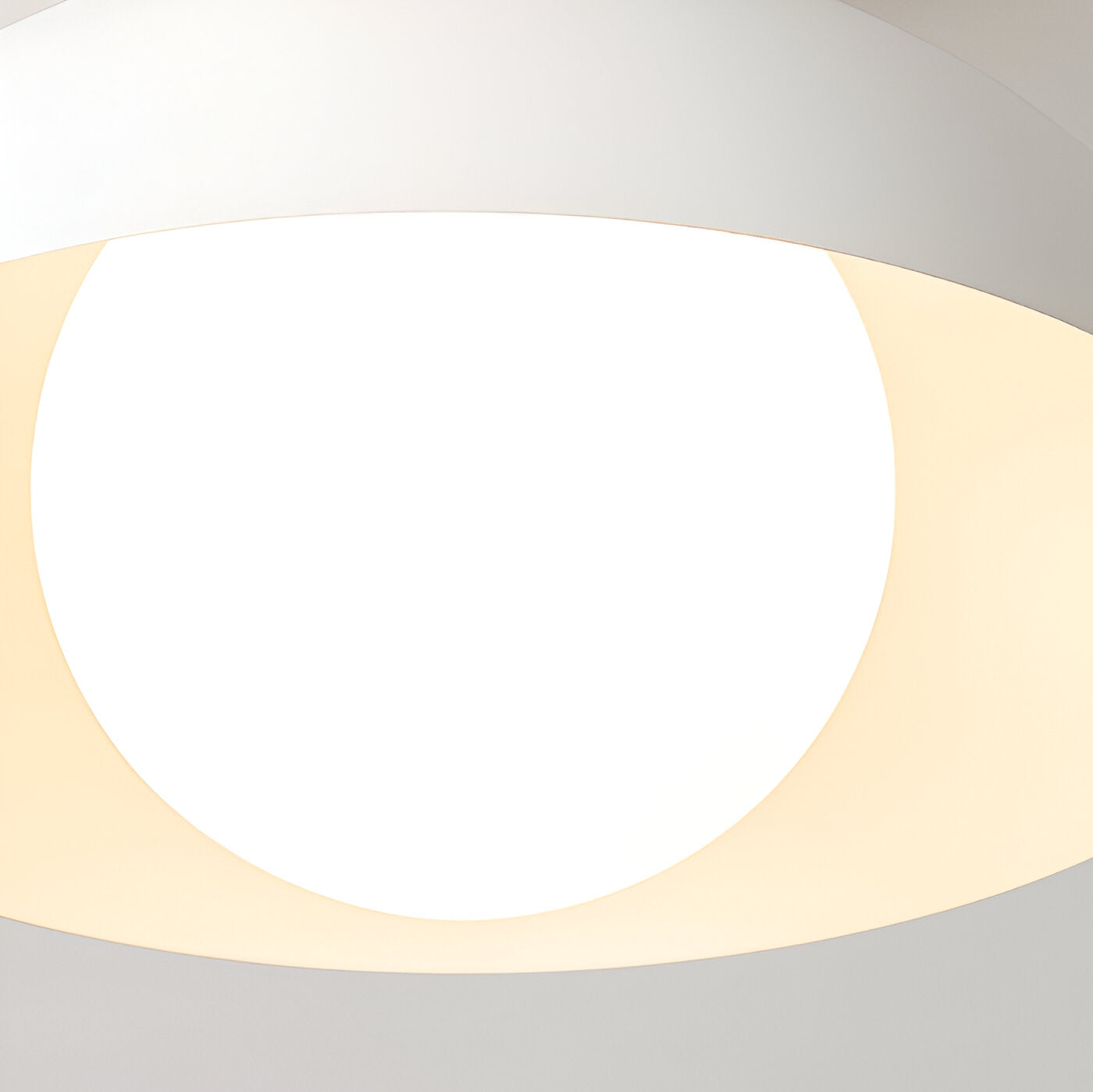 Lumen Eco Iron Shade Ceiling Light