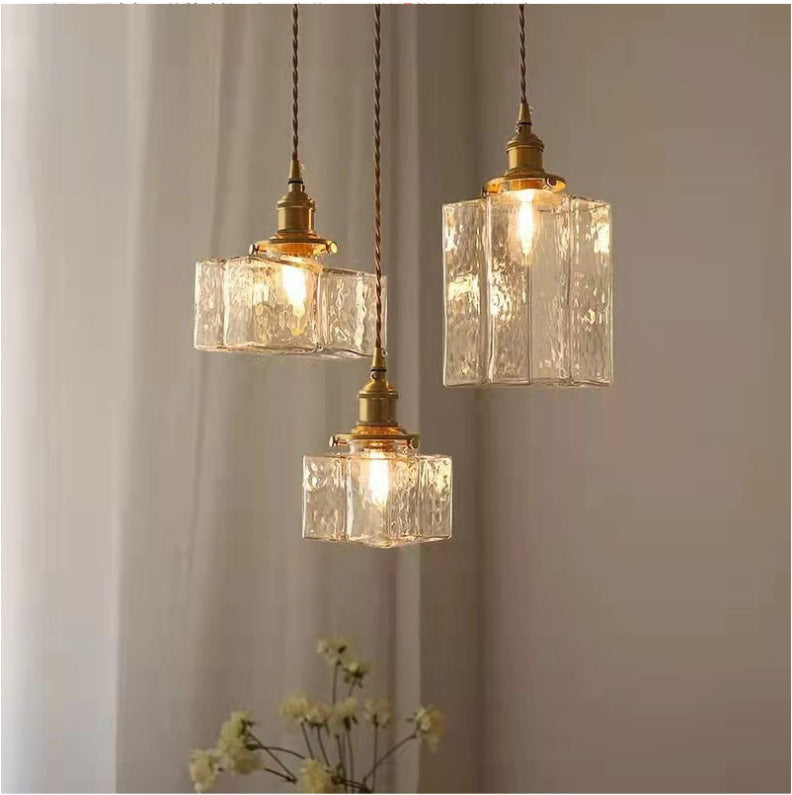 Lumen Jewel Glass Brass Pendant