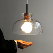 Lumen Nordic Clear Glass Pendant