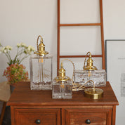 Lumen Jewel Glass Brass Pendant