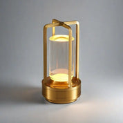 Lumen Portable Glass Cage Lantern