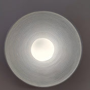 Lumen Ceramic Round LED Wall Lamp