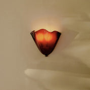 Lumen Skirt Shell Glass Wall Light