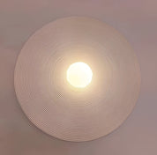 Lumen Ceramic Round LED Wall Lamp