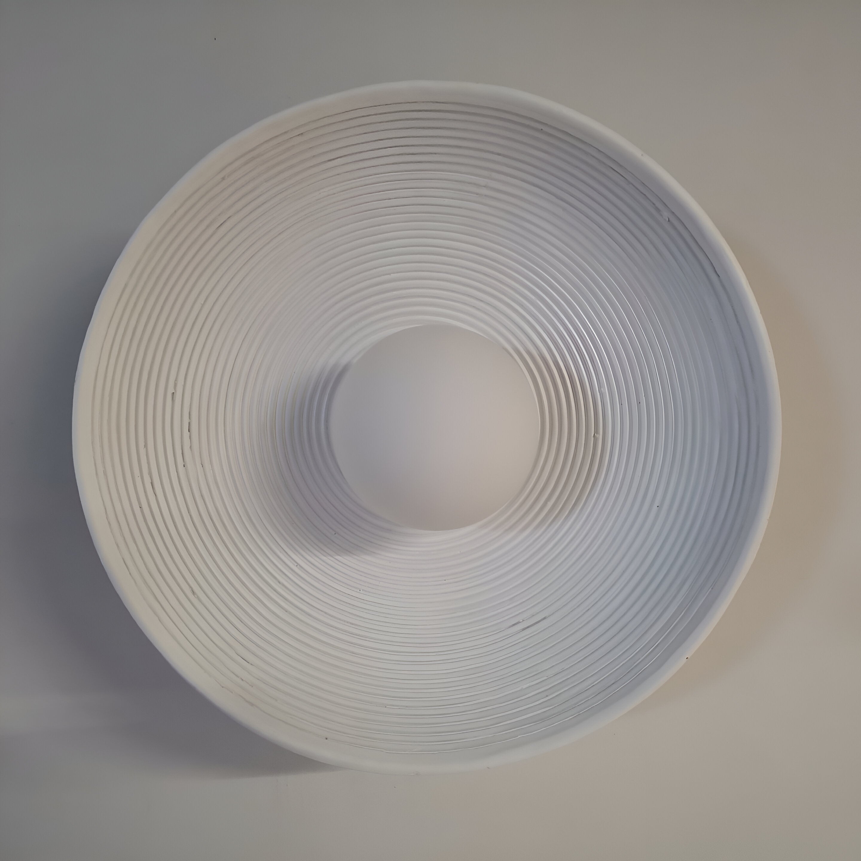Lumen Ceramic Round LED Wall Lamp