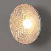 Lumen Ceramic Round LED Wall Lamp