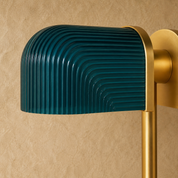 Lumen Olivane Vintage Glass Table Lamp