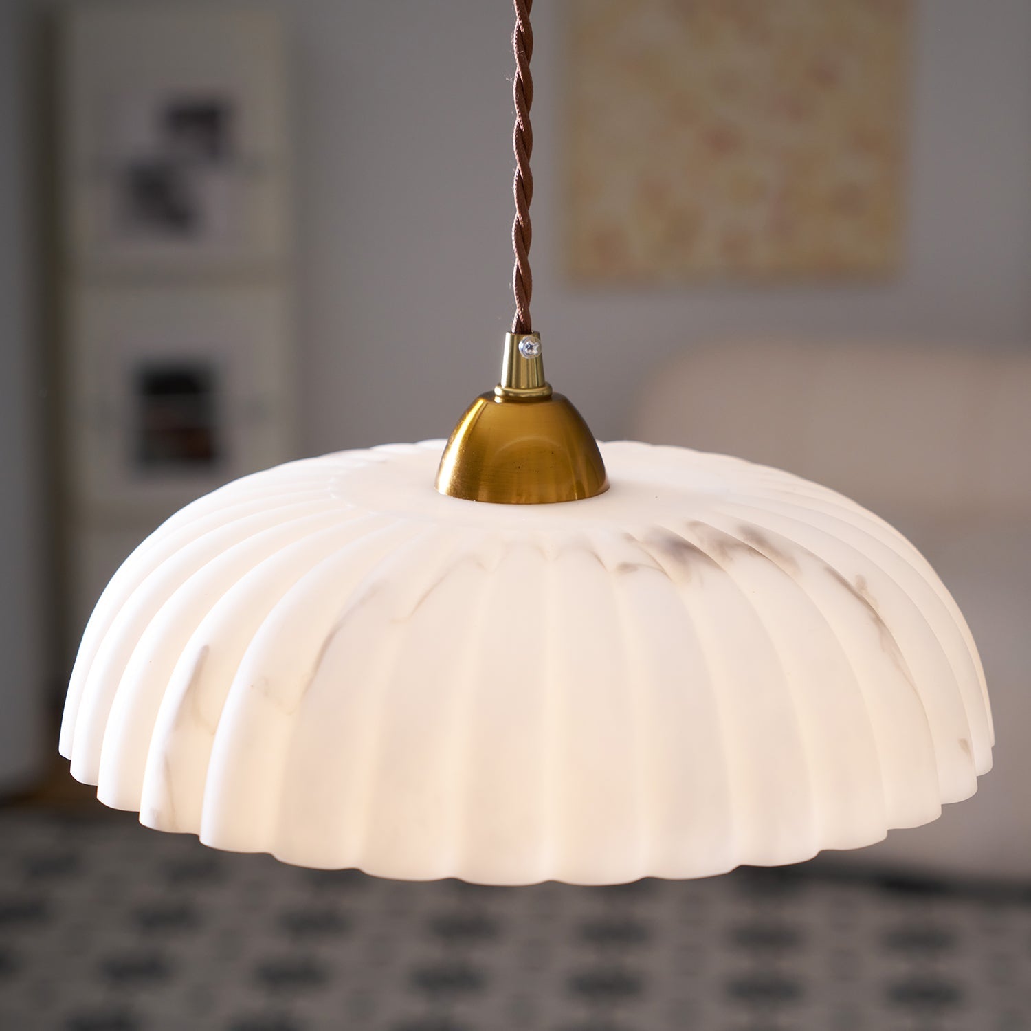 Lumen Orielle Organic Pendant Light