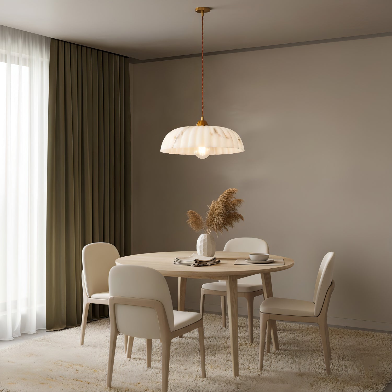 Lumen Orielle Organic Pendant Light