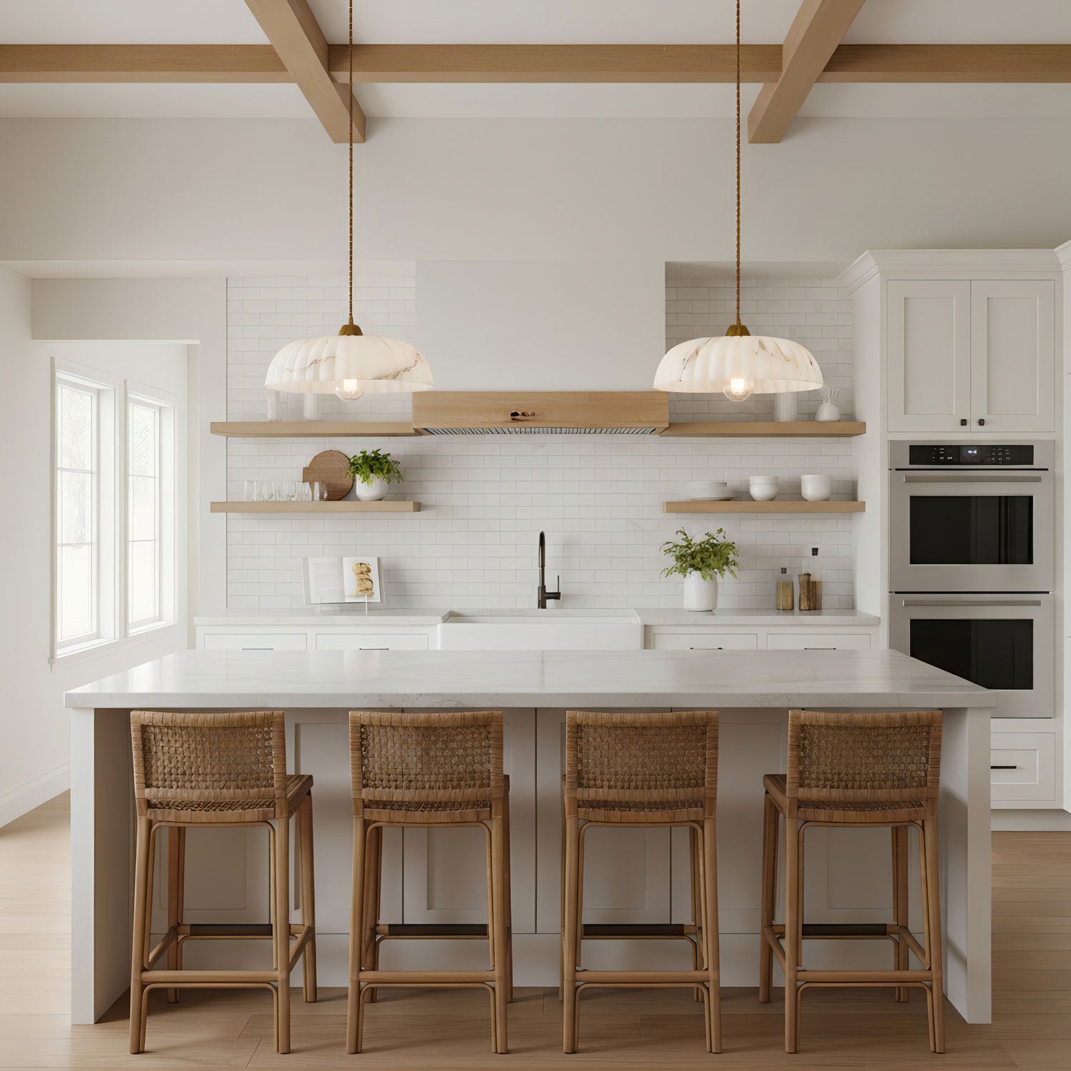 Lumen Orielle Organic Pendant Light