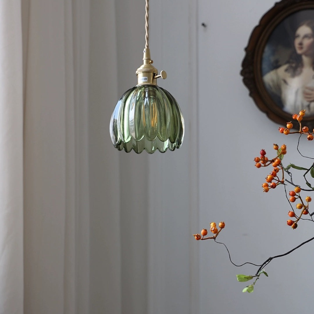 Lumen Petal Glass Pendant Light