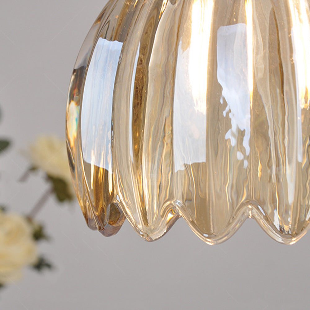 Lumen Petal Glass Pendant Light