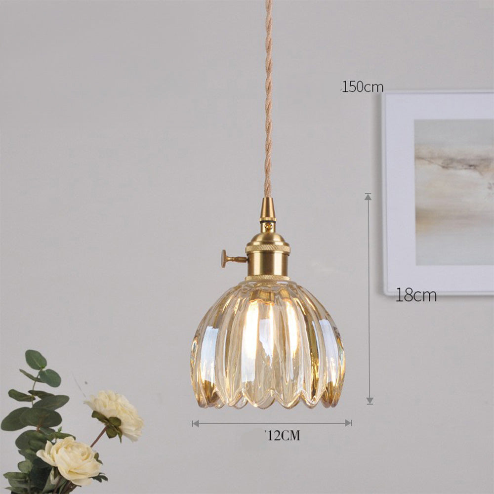 Lumen Petal Glass Pendant Light