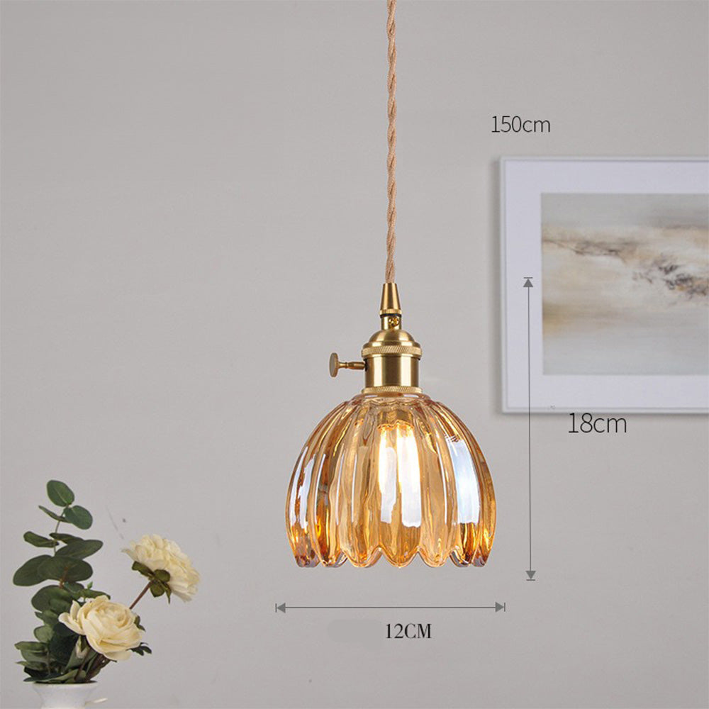 Lumen Petal Glass Pendant Light
