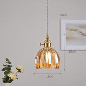 Lumen Petal Glass Pendant Light
