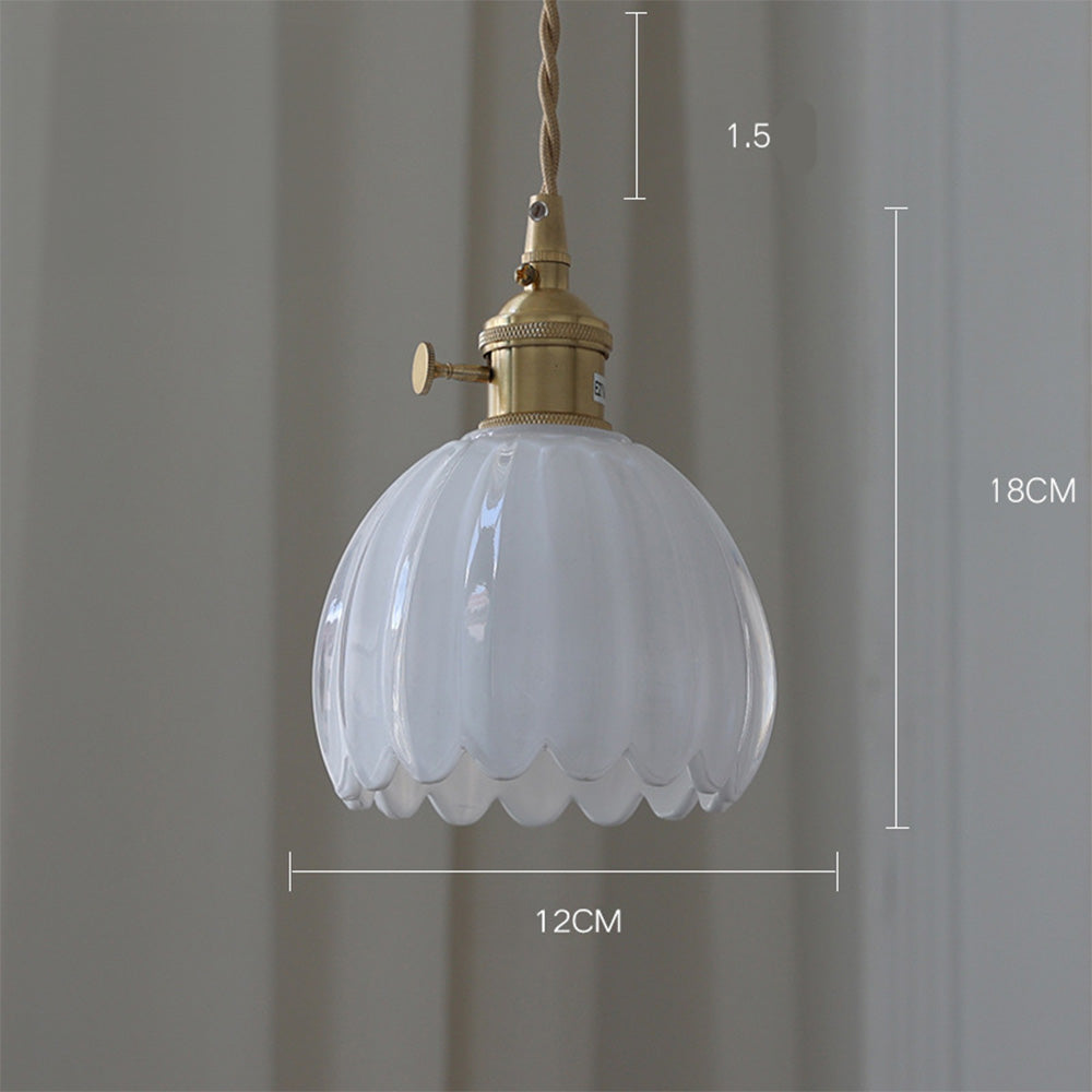 Lumen Petal Glass Pendant Light