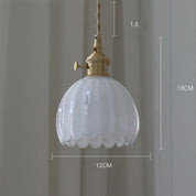 Lumen Petal Glass Pendant Light