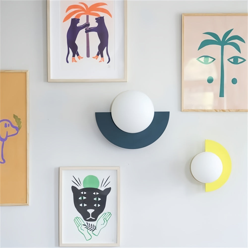 Lumen Nordic Semicircle Wall Sconce