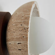 Lumen Piedra Stone Ceiling Light