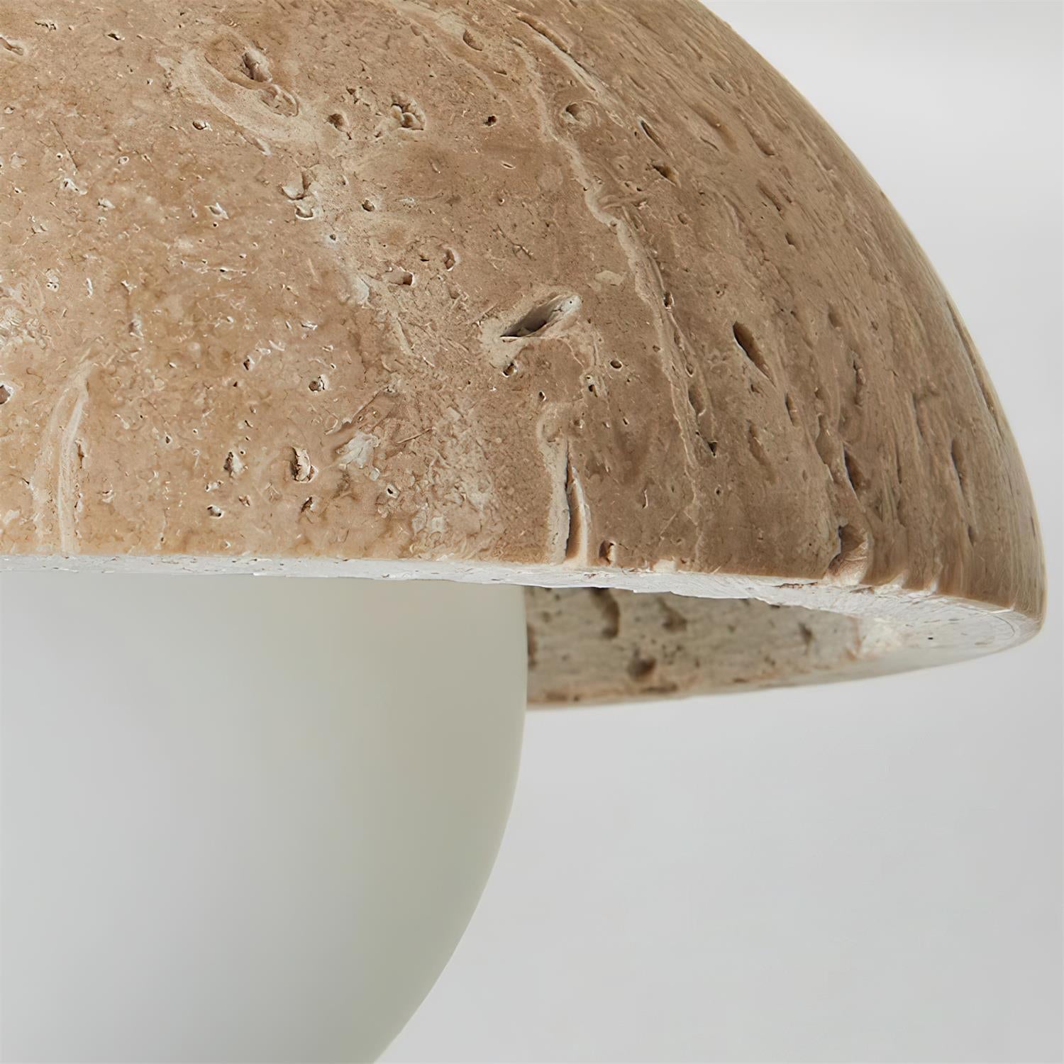 Lumen Piedra Stone Ceiling Light