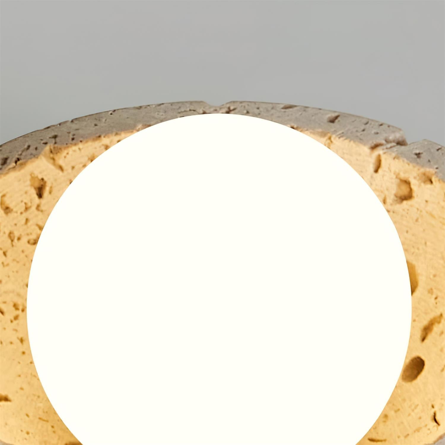 Lumen Piedra Stone Ceiling Light