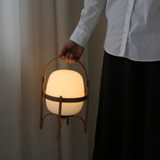 Lumen Lantern Glass Table Lamp