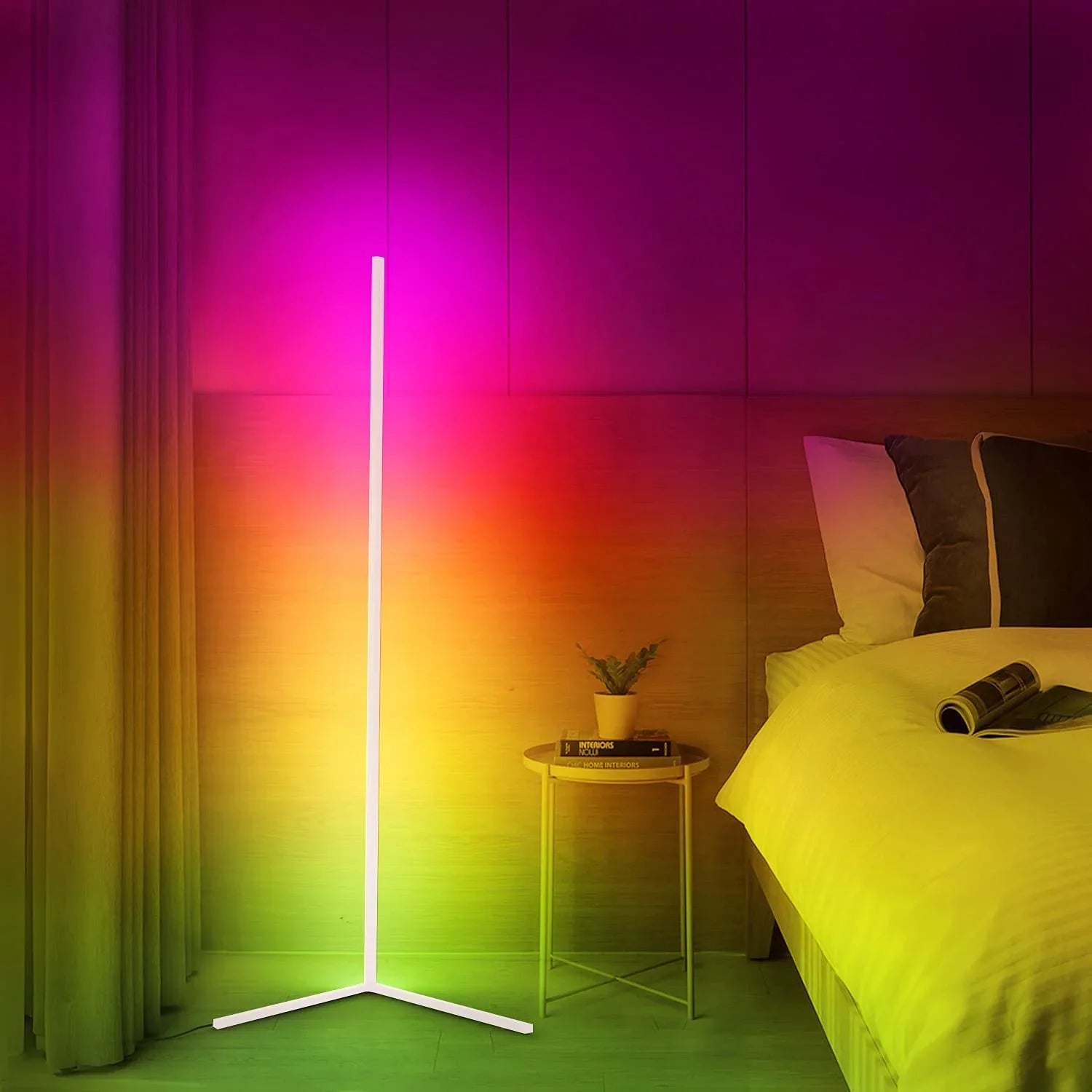 Lumen Corner LED Floor Lamp