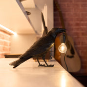 Lumen Raven Resin Table Lamp