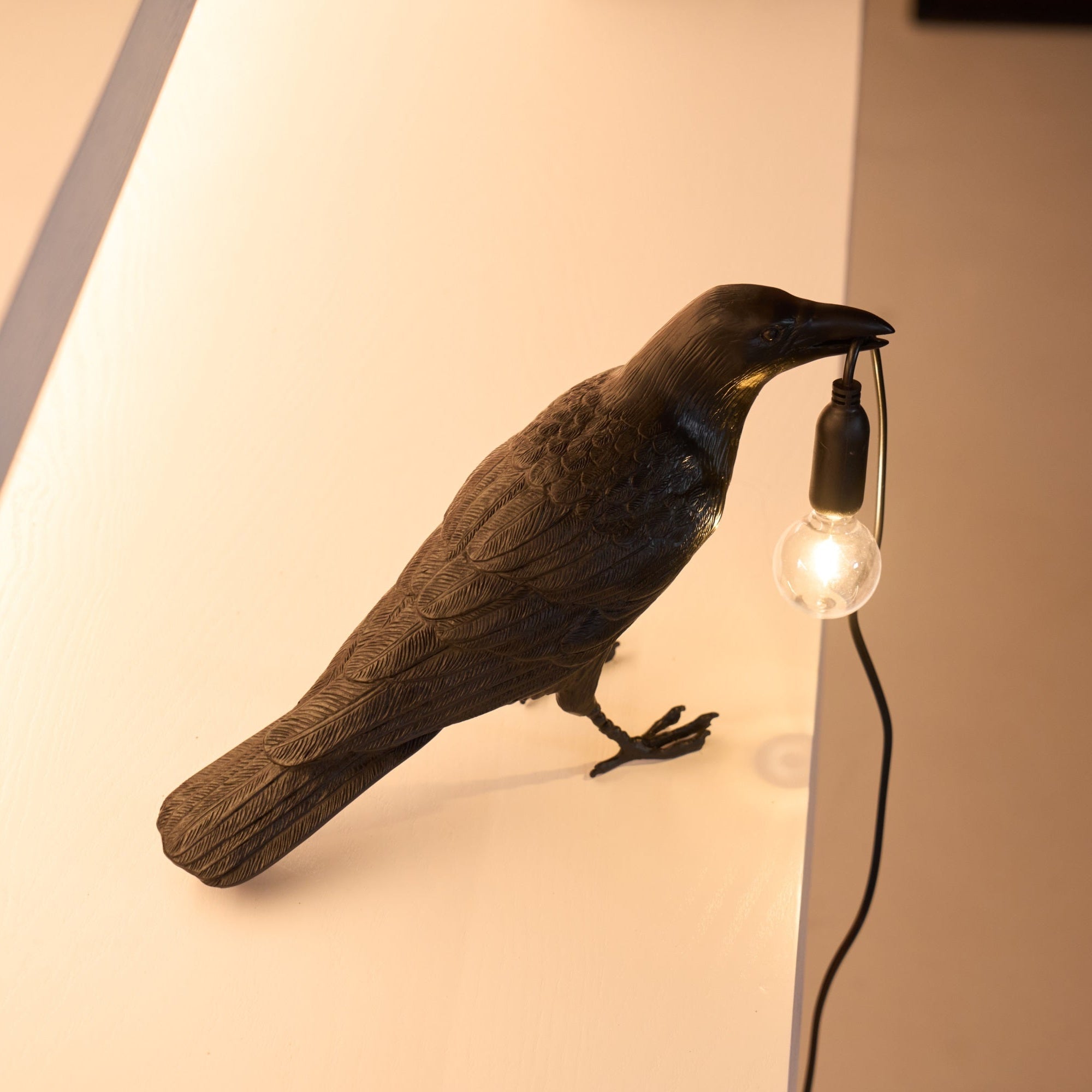 Lumen Raven Resin Table Lamp
