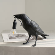 Lumen Raven Resin Table Lamp
