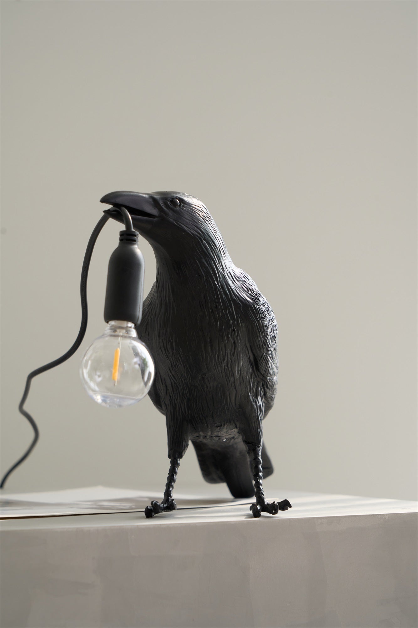 Lumen Raven Resin Table Lamp