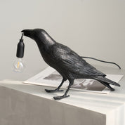 Lumen Raven Resin Table Lamp