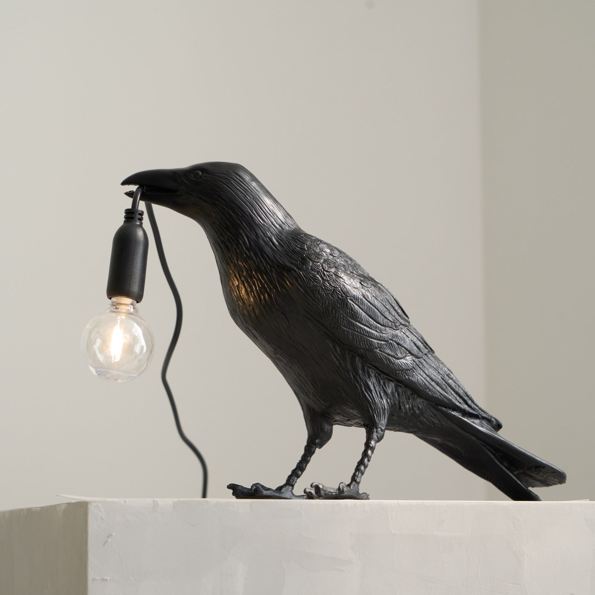Lumen Raven Resin Table Lamp